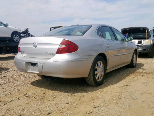 2G4WD532951215747 - 2005 BUICK LACROSSE C SILVER photo 4