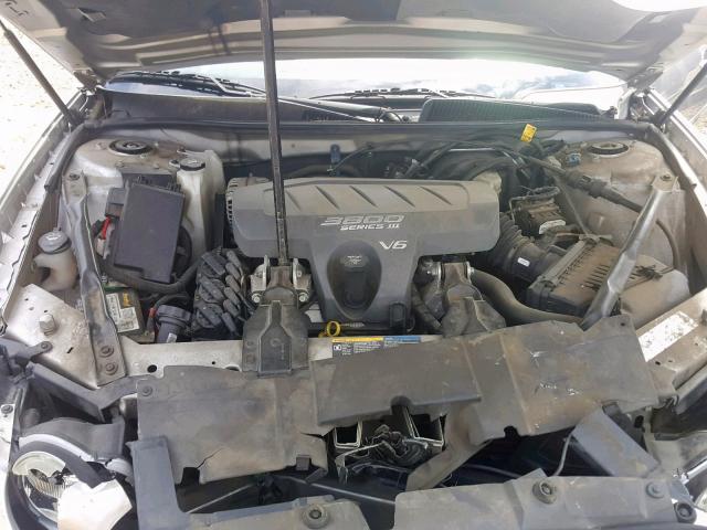 2G4WD532951215747 - 2005 BUICK LACROSSE C SILVER photo 7