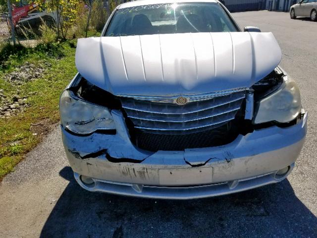 1C3LC56R87N608275 - 2007 CHRYSLER SEBRING TO SILVER photo 7