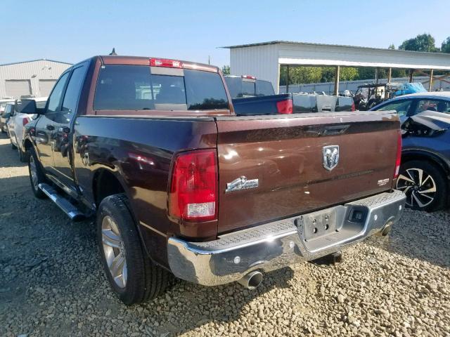 1C6RR6GT1ES391386 - 2014 RAM 1500 SLT BURGUNDY photo 3