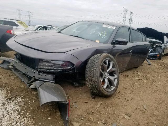 2C3CDXCT0GH281470 - 2016 DODGE CHARGER R/ GRAY photo 2