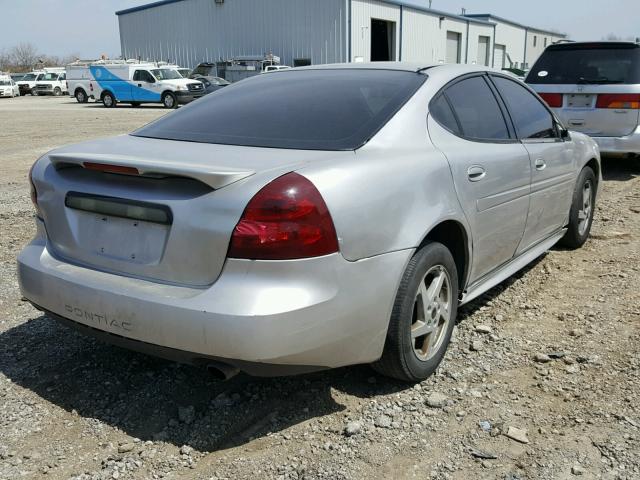 2G2WP552371189033 - 2007 PONTIAC GRAND PRIX SILVER photo 4