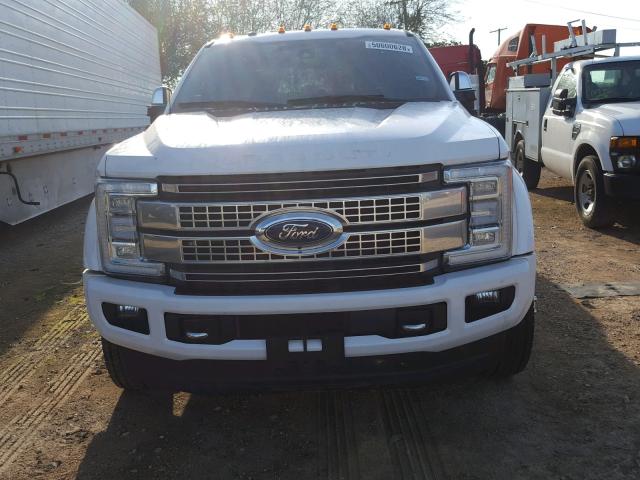 1FT8W4DT4HED78138 - 2017 FORD F450 SUPER WHITE photo 9