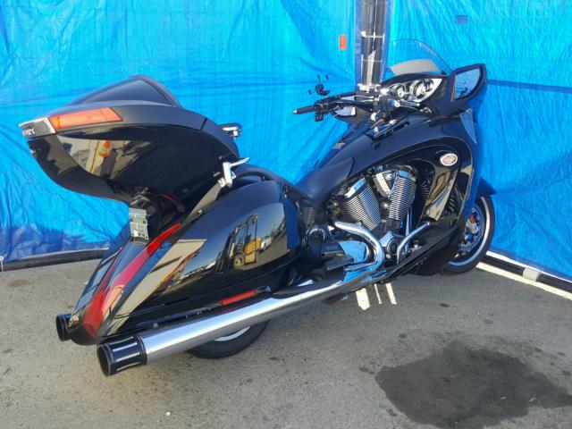 5VPSW36N7C3009293 - 2012 VICTORY MOTORCYCLES VISION TOU BLACK photo 4