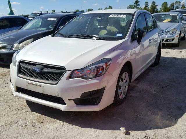 JF1GJAA60GH012185 - 2016 SUBARU IMPREZA WHITE photo 2