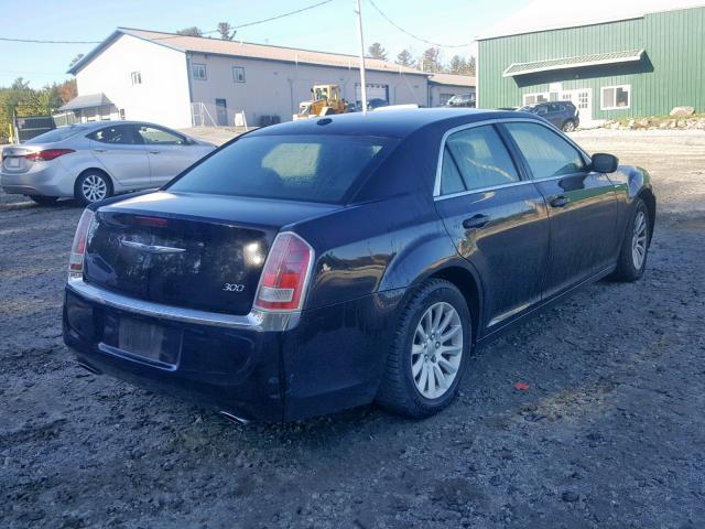 2C3CCAAG5CH137106 - 2012 CHRYSLER 300 BLACK photo 4