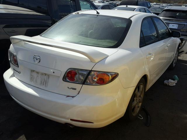 1YVHP80D265M19540 - 2006 MAZDA 6 S WHITE photo 4