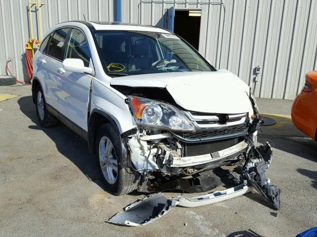 5J6RE3H70AL003681 - 2010 HONDA CR-V EXL WHITE photo 1