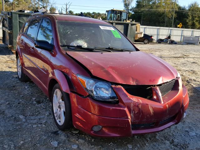 5Y2SN64L03Z429060 - 2003 PONTIAC VIBE GT RED photo 1