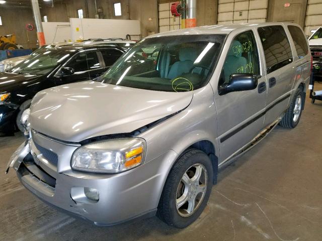 1GNDV23167D163250 - 2007 CHEVROLET UPLANDER L GRAY photo 2