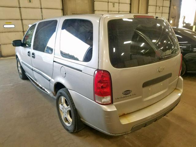 1GNDV23167D163250 - 2007 CHEVROLET UPLANDER L GRAY photo 3