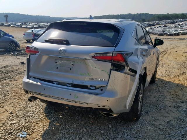 JTJYARBZ1G2041717 - 2016 LEXUS NX 200T BA SILVER photo 4