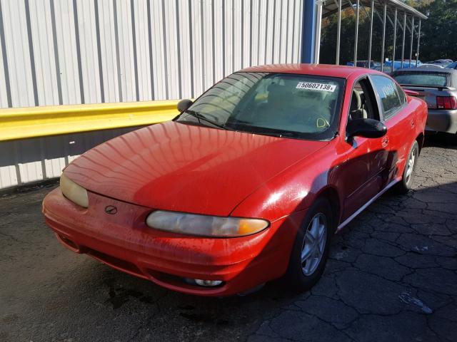 1G3NL52F74C123794 - 2004 OLDSMOBILE ALERO GL BLACK photo 2