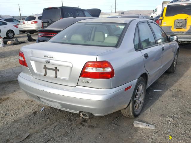 YV1VS27564F075862 - 2004 VOLVO S40 1.9T SILVER photo 4