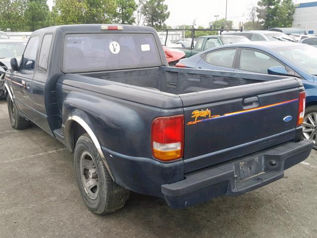 1FTCR14UXRPB89220 - 1994 FORD RANGER SUP BLACK photo 3