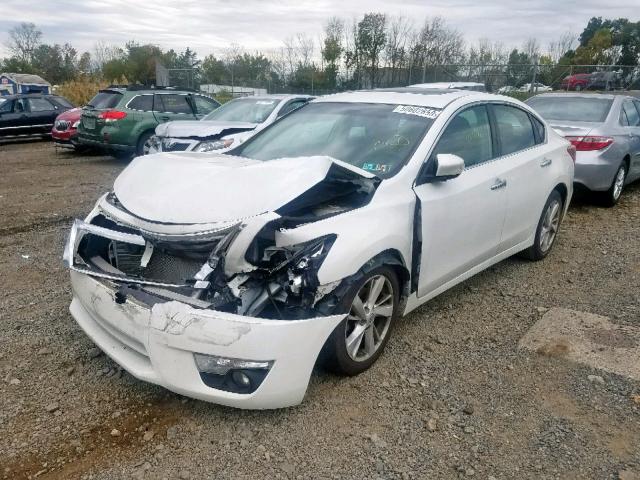 1N4AL3AP7DC119246 - 2013 NISSAN ALTIMA 2.5 WHITE photo 2