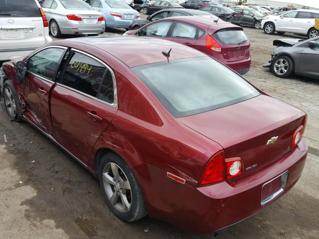 1G1ZJ57B99F161393 - 2009 CHEVROLET MALIBU 2LT RED photo 9