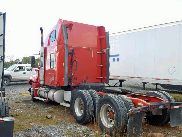 1FUJA6DEX7LY83990 - 2007 FREIGHTLINER CONVENTION RED photo 3