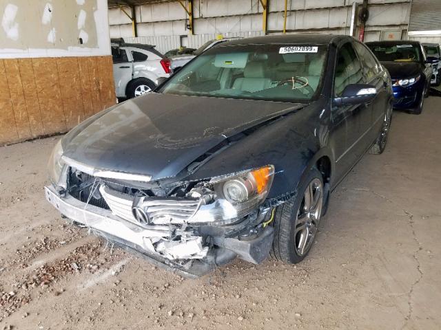 JH4KB16516C005676 - 2006 ACURA RL GRAY photo 2