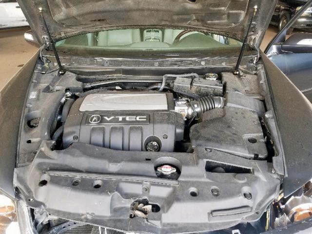 JH4KB16516C005676 - 2006 ACURA RL GRAY photo 7