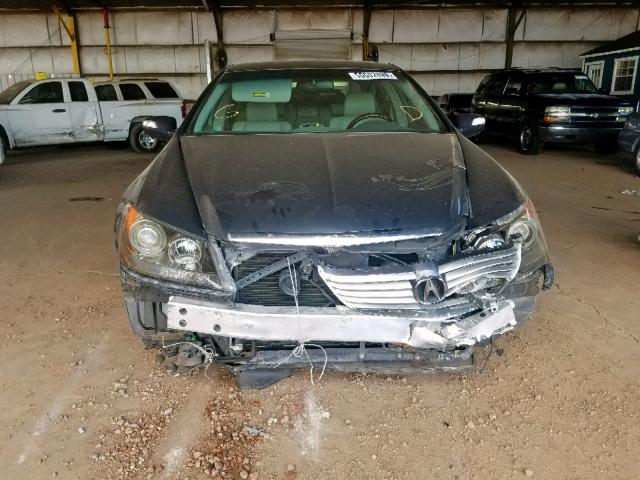 JH4KB16516C005676 - 2006 ACURA RL GRAY photo 9