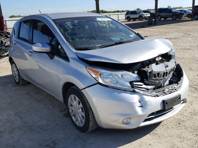 3N1CE2CP0FL420875 - 2015 NISSAN VERSA NOTE SILVER photo 1