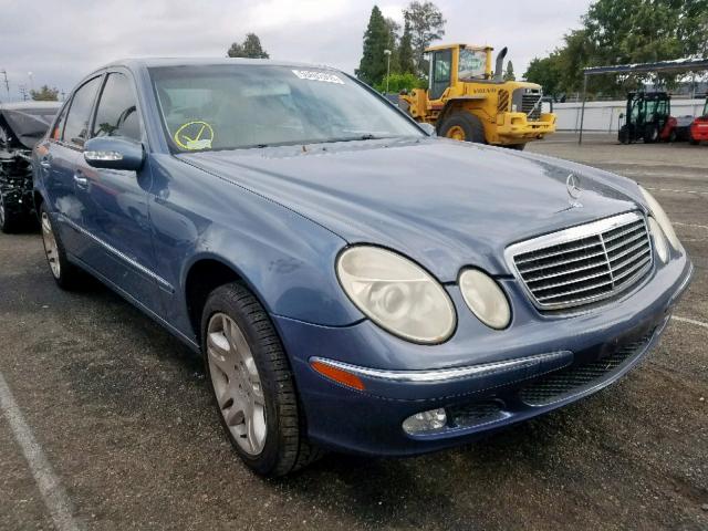 WDBUF65J54A503154 - 2004 MERCEDES-BENZ E 320 BLUE photo 1