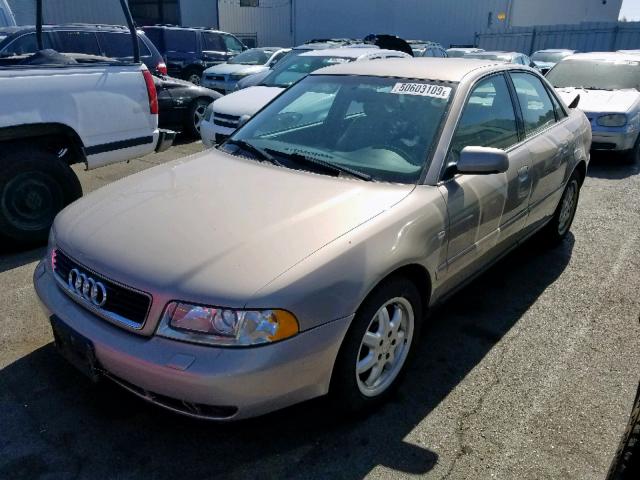 WAUED28D7XA261480 - 1999 AUDI A4 2.8 QUA TAN photo 2