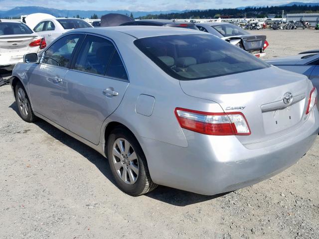 4T1BB46K97U006588 - 2007 TOYOTA CAMRY NEW SILVER photo 3