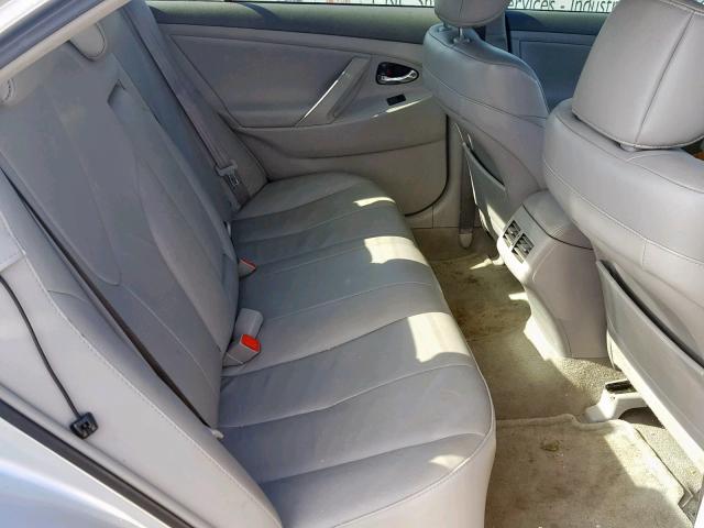 4T1BB46K97U006588 - 2007 TOYOTA CAMRY NEW SILVER photo 6