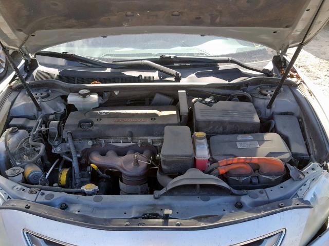 4T1BB46K97U006588 - 2007 TOYOTA CAMRY NEW SILVER photo 7