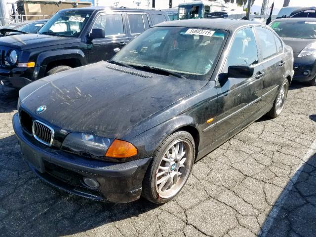 WBAAV53421FT02905 - 2001 BMW 330 I BLACK photo 2