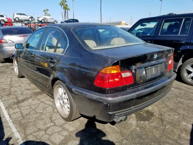 WBAAV53421FT02905 - 2001 BMW 330 I BLACK photo 3