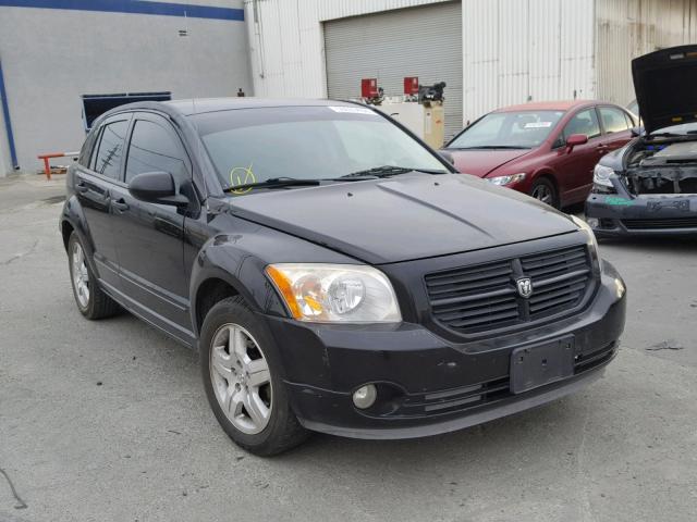 1B3HB48BX7D559571 - 2007 DODGE CALIBER SX BLACK photo 1