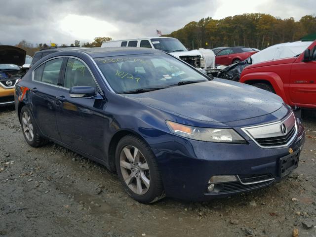 19UUA8F24DA017438 - 2013 ACURA TL BLUE photo 1