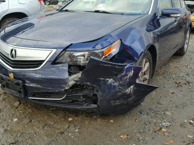 19UUA8F24DA017438 - 2013 ACURA TL BLUE photo 9