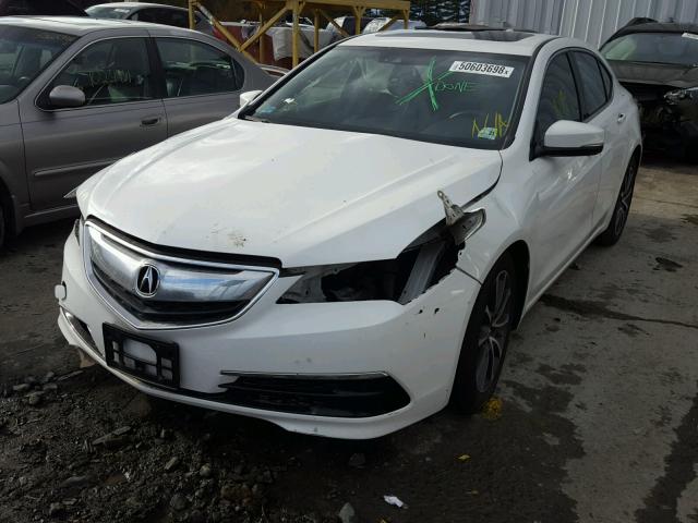19UUB3F52GA004654 - 2016 ACURA TLX TECH თეთრი ფოტო 2