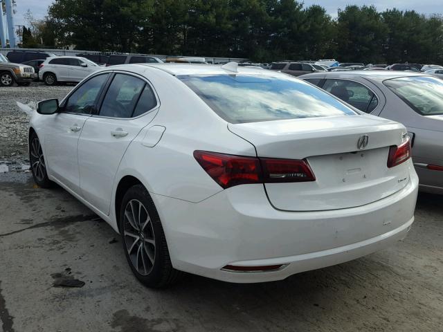 19UUB3F52GA004654 - 2016 ACURA TLX TECH თეთრი ფოტო 3