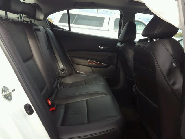 19UUB3F52GA004654 - 2016 ACURA TLX TECH თეთრი ფოტო 6