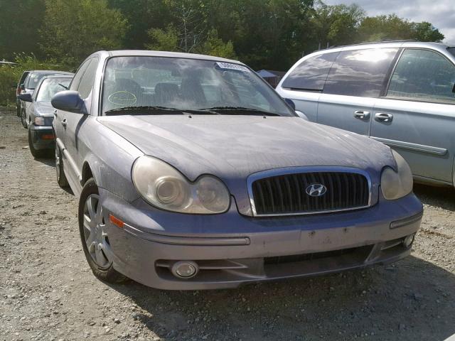 KMHWF25SX5A127835 - 2005 HYUNDAI SONATA GL GRAY photo 9