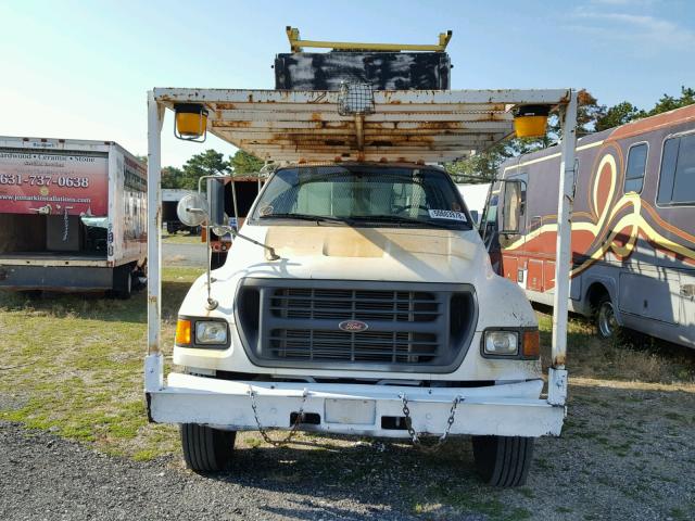 3FDXW75H13MB05826 - 2003 FORD F750 SUPER WHITE photo 9