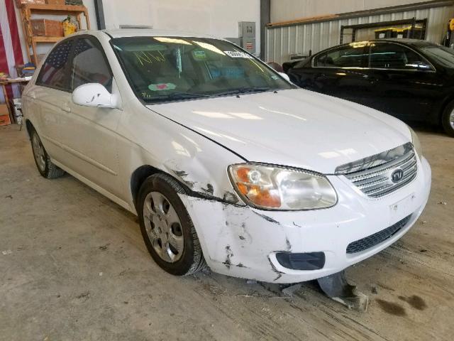 KNAFE121275451397 - 2007 KIA SPECTRA EX WHITE photo 1