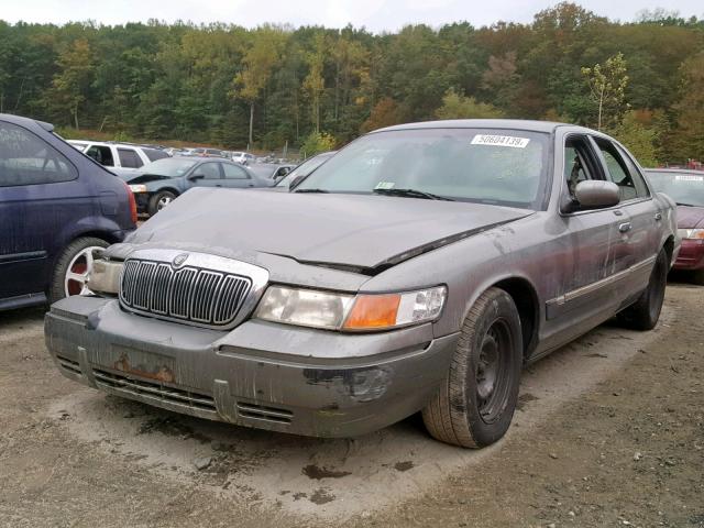 2MEFM74W62X638231 - 2002 MERCURY GRAND MARQ GRAY photo 2