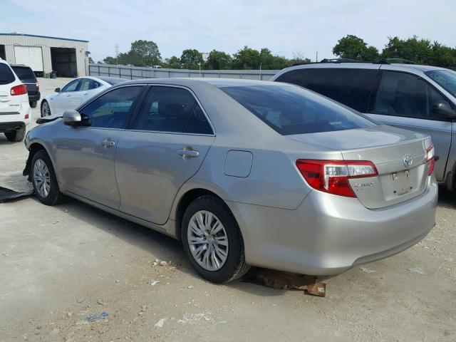 4T4BF1FK8DR326635 - 2013 TOYOTA CAMRY L BEIGE photo 3