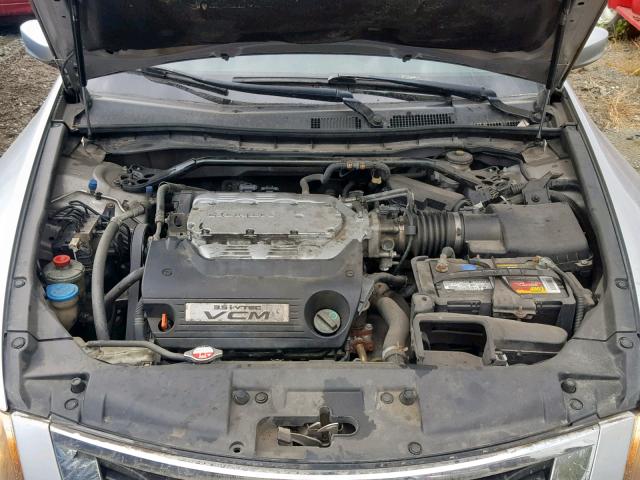 1HGCP368X8A008119 - 2008 HONDA ACCORD EXL SILVER photo 7