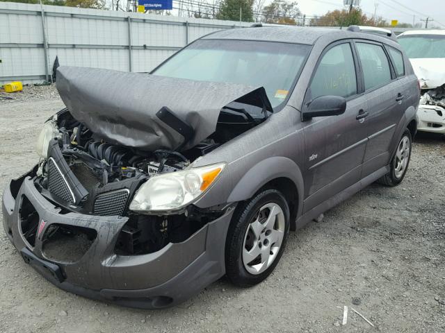 5Y2SL65806Z444887 - 2006 PONTIAC VIBE GRAY photo 2