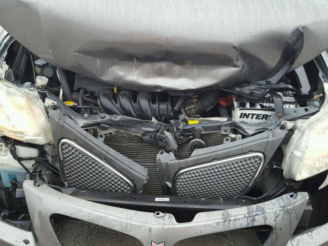 5Y2SL65806Z444887 - 2006 PONTIAC VIBE GRAY photo 7