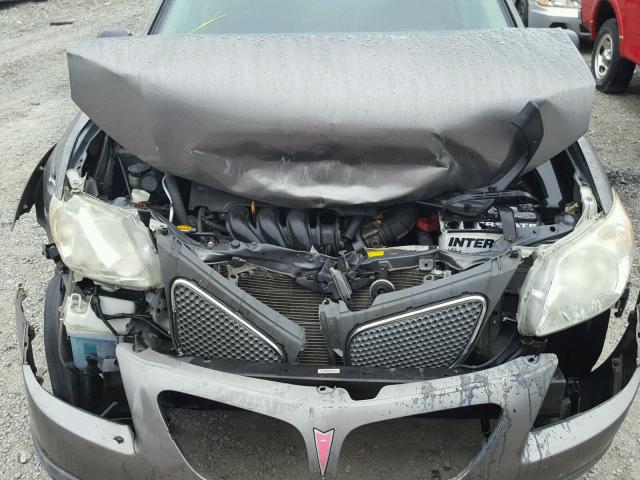 5Y2SL65806Z444887 - 2006 PONTIAC VIBE GRAY photo 9