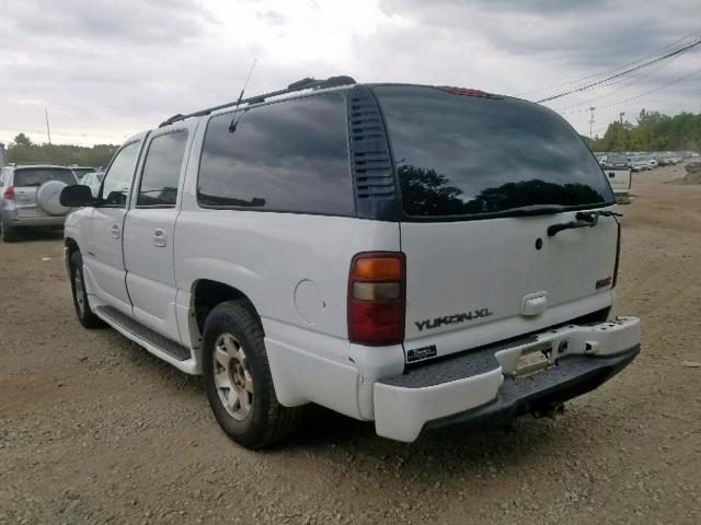 1GKFK66U31J213204 - 2001 GMC DENALI XL WHITE photo 3