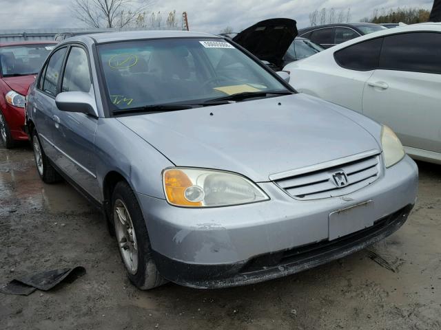 2HGES16603H903929 - 2003 HONDA CIVIC LX SILVER photo 1